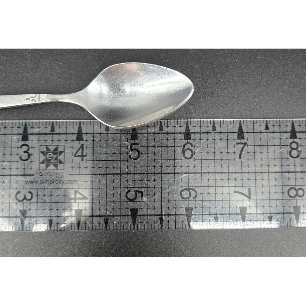 Set of 6 Oneida Profile ORLANDO Oval Teaspoon Spoon 6.25
